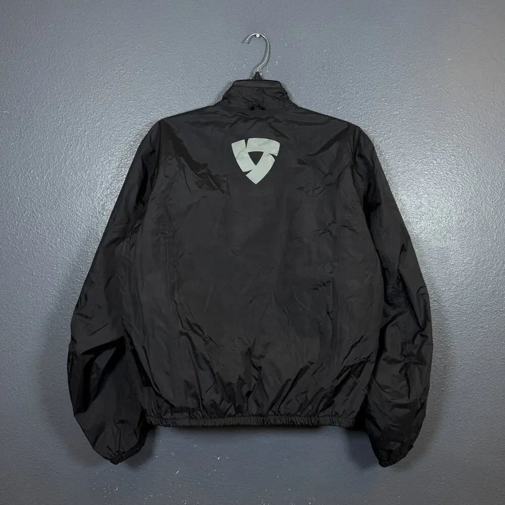 REV’IT 48 men’s black windbreaker «TORNADO» jacket Motorcycle full zip